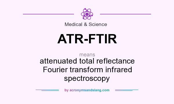 What does ATR-FTIR mean? It stands for attenuated total reflectance Fourier transform infrared spectroscopy