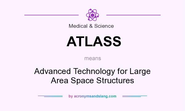 What does ATLASS mean? It stands for Advanced Technology for Large Area Space Structures
