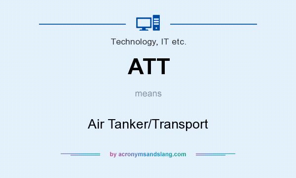 What does ATT mean? It stands for Air Tanker/Transport