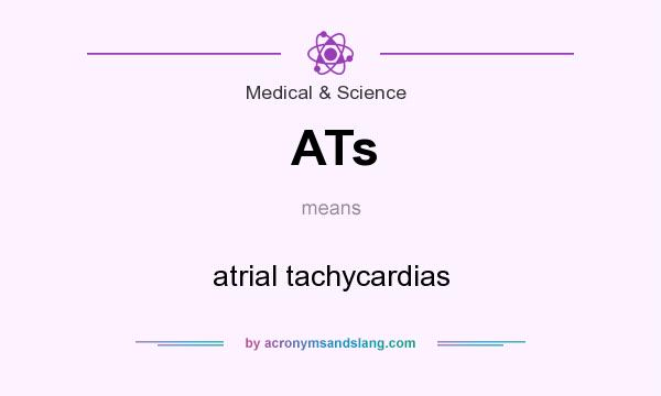 What does ATs mean? It stands for atrial tachycardias