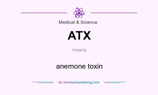 What does ATX mean? It stands for anemone toxin