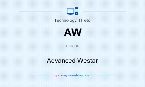What does AW mean? It stands for Advanced Westar
