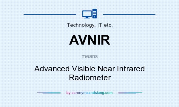What does AVNIR mean? It stands for Advanced Visible Near Infrared Radiometer