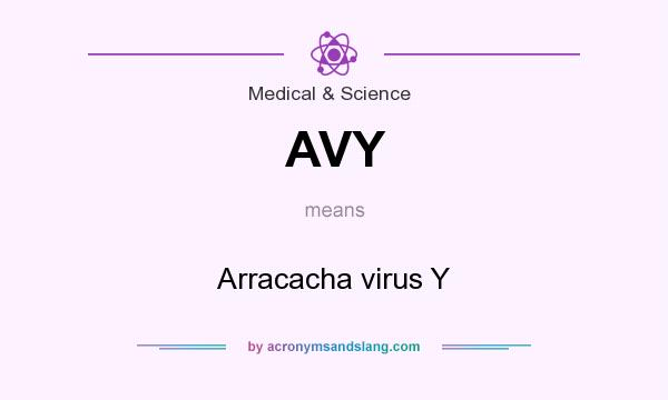 What does AVY mean? It stands for Arracacha virus Y