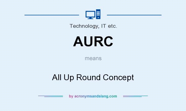 What does AURC mean? It stands for All Up Round Concept