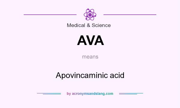 What does AVA mean? It stands for Apovincaminic acid
