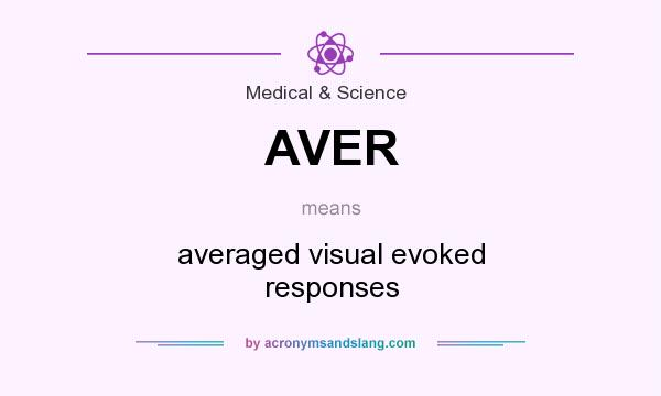What does AVER mean? It stands for averaged visual evoked responses