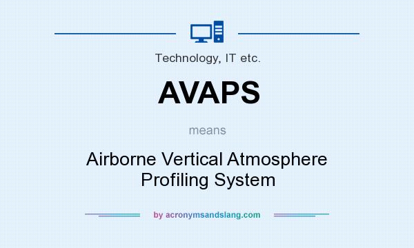 What does AVAPS mean? It stands for Airborne Vertical Atmosphere Profiling System