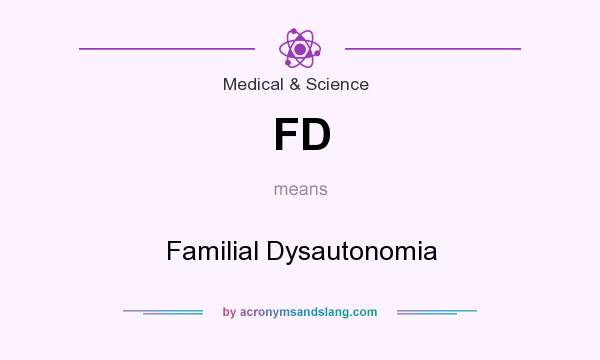 What does FD mean? It stands for Familial Dysautonomia