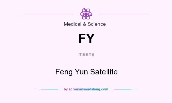 What does FY mean? It stands for Feng Yun Satellite