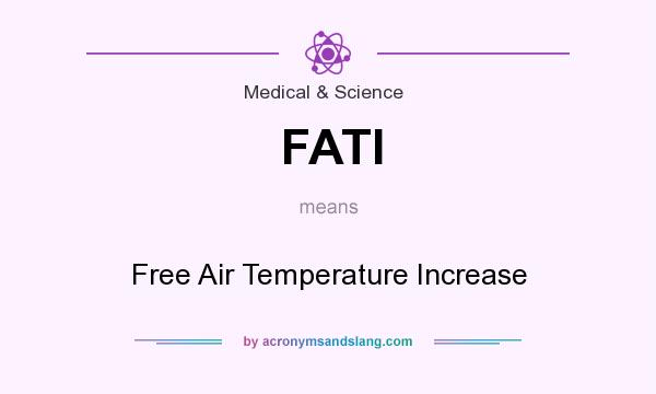 What does FATI mean? It stands for Free Air Temperature Increase