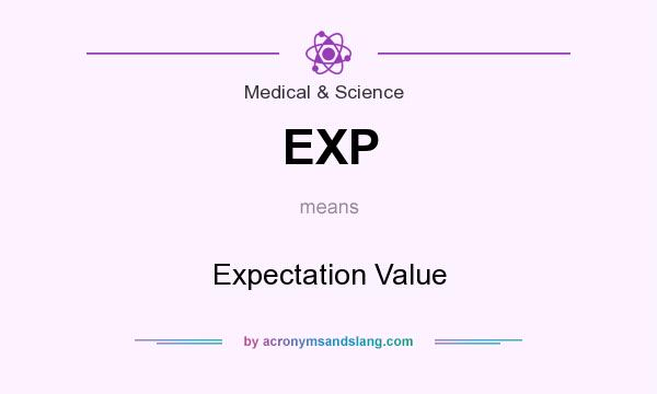 What does EXP mean? It stands for Expectation Value