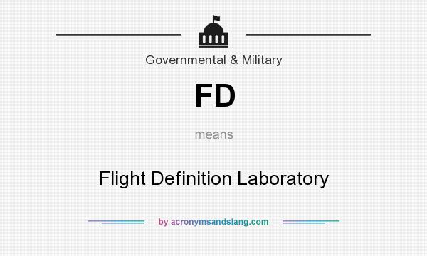 What does FD mean? It stands for Flight Definition Laboratory
