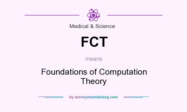 What does FCT mean? It stands for Foundations of Computation Theory