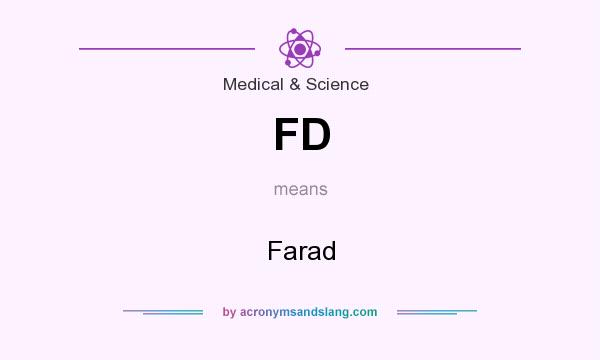 What does FD mean? It stands for Farad
