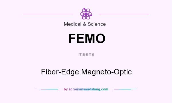 What does FEMO mean? It stands for Fiber-Edge Magneto-Optic
