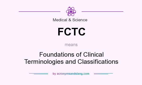 What does FCTC mean? It stands for Foundations of Clinical Terminologies and Classifications