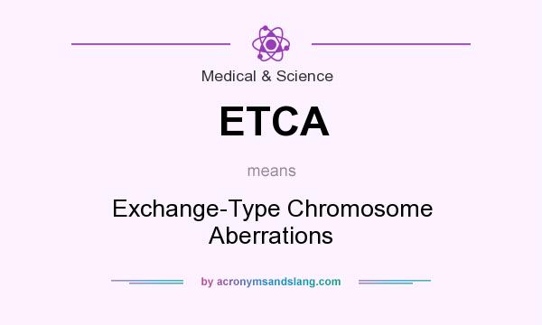 What does ETCA mean? It stands for Exchange-Type Chromosome Aberrations