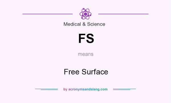 What does FS mean? It stands for Free Surface