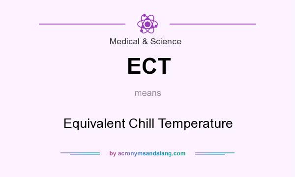 What does ECT mean? It stands for Equivalent Chill Temperature
