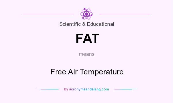 What does FAT mean? It stands for Free Air Temperature