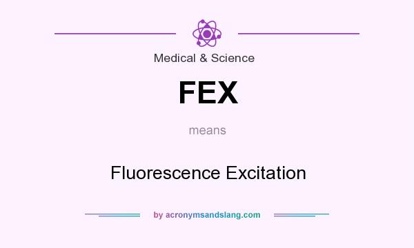 What does FEX mean? It stands for Fluorescence Excitation