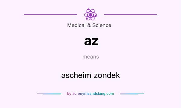 What does az mean? It stands for ascheim zondek