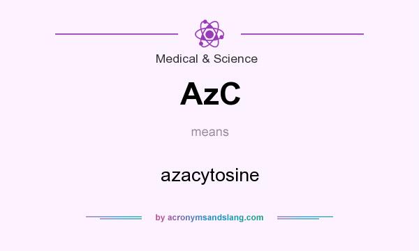 What does AzC mean? It stands for azacytosine