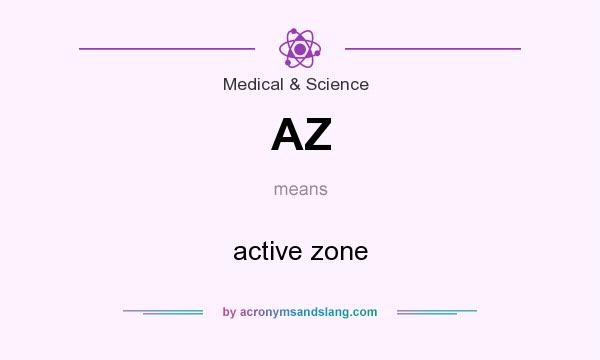 What does AZ mean? It stands for active zone