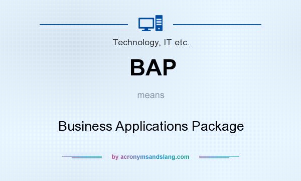 What does BAP mean? It stands for Business Applications Package
