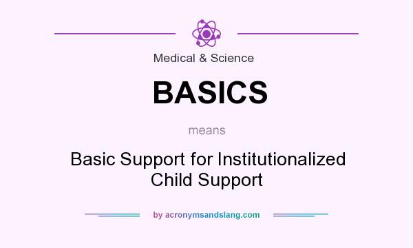 What does BASICS mean? It stands for Basic Support for Institutionalized Child Support