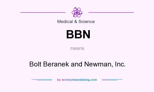 What does BBN mean? It stands for Bolt Beranek and Newman, Inc.