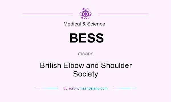 What does BESS mean? It stands for British Elbow and Shoulder Society