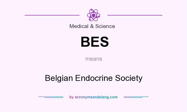 What does BES mean? It stands for Belgian Endocrine Society