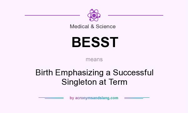 What does BESST mean? It stands for Birth Emphasizing a Successful Singleton at Term