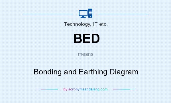 What does BED mean? It stands for Bonding and Earthing Diagram
