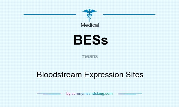 What does BESs mean? It stands for Bloodstream Expression Sites