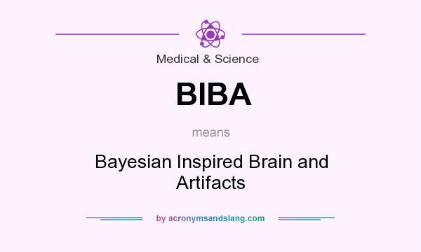 What does BIBA mean? It stands for Bayesian Inspired Brain and Artifacts