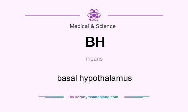 What does BH mean? It stands for basal hypothalamus