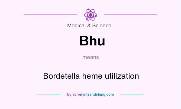What does Bhu mean? It stands for Bordetella heme utilization