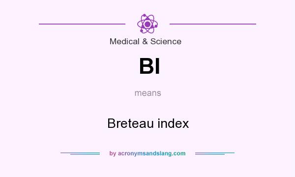 What does BI mean? It stands for Breteau index