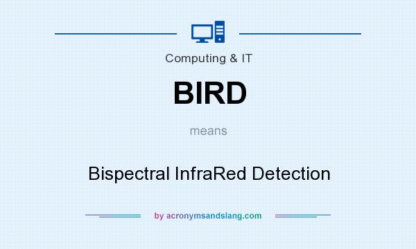 What does BIRD mean? It stands for Bispectral InfraRed Detection
