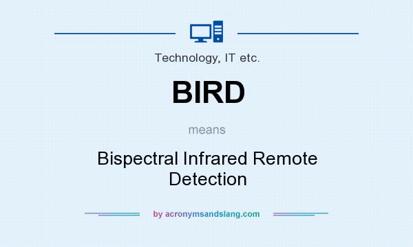 What does BIRD mean? It stands for Bispectral Infrared Remote Detection