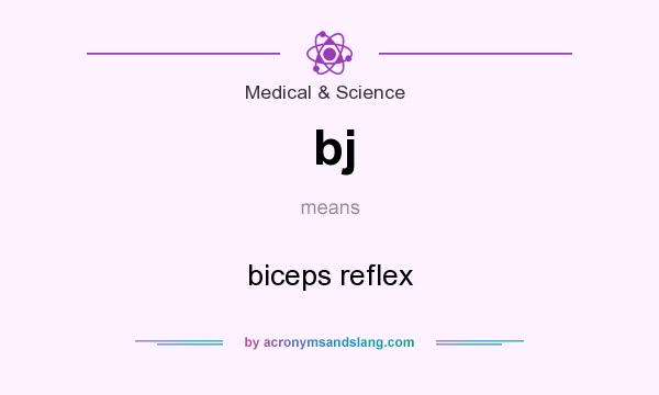 What does bj mean? It stands for biceps reflex