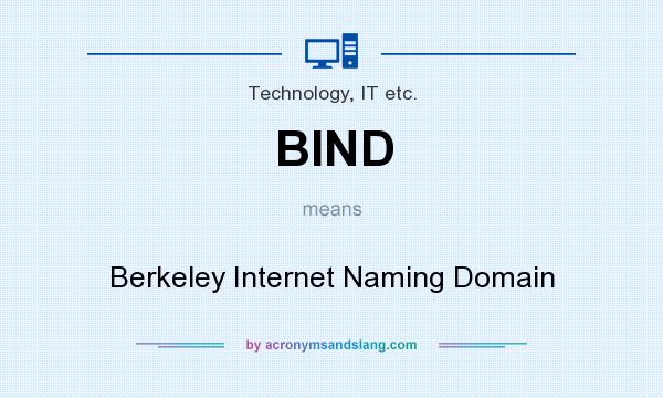 What does BIND mean? It stands for Berkeley Internet Naming Domain