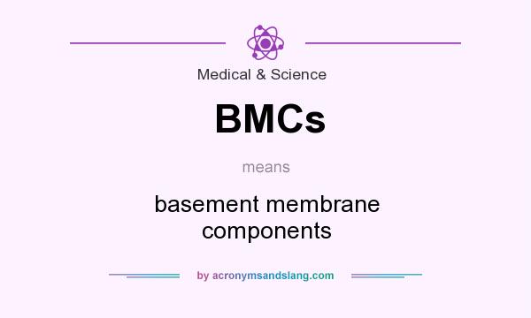 What does BMCs mean? It stands for basement membrane components