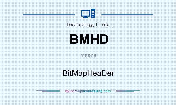 What does BMHD mean? It stands for BitMapHeaDer