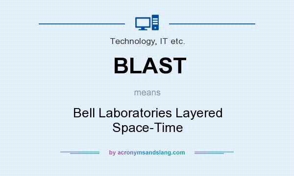 What does BLAST mean? It stands for Bell Laboratories Layered Space-Time