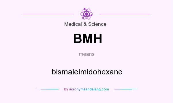 What does BMH mean? It stands for bismaleimidohexane