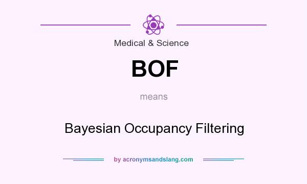 What does BOF mean? It stands for Bayesian Occupancy Filtering